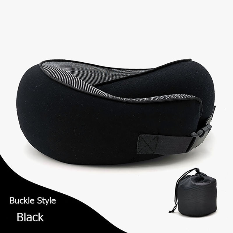 Pure Memory Foam Travel Neck Pillow